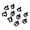 Black, variant on 10Pieces RJ45 Connector Repair Clips Covers Compatibles Cat5e Cat6 Ethernet Cables for Home Use