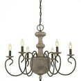thumbnail image 1 of Quoizel Castile Chandelier with 6 Lights in Rustic Black, 1 of 1
