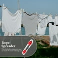 thumbnail image 4 of SHISUYAN Clothes Lines Separator Reusable Metal Clothesline Separator Rope Spreader Pulley, 4 of 8