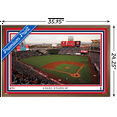 thumbnail image 3 of MLB Los Angeles Angels - Angel Stadium 22 Wall Poster, 22.375" x 34" Framed, 3 of 5