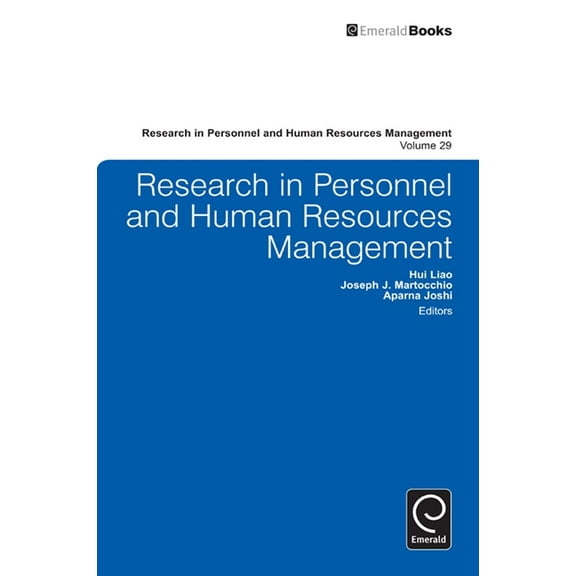 Research in Personnel and Human Resource Research in Personnel and Human Resources Management, Volume 29, Book 29, (Hardcover)