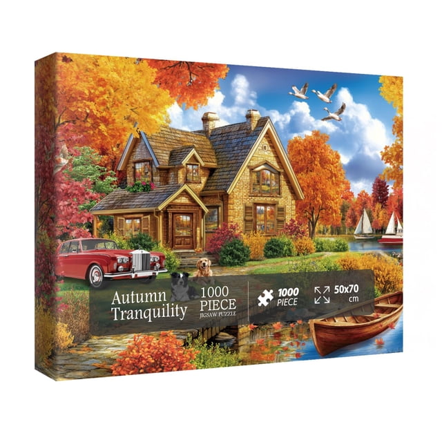 Rompecabezas IdeaBazar Autumn Country House 1000 piezas
