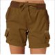 thumbnail image 3 of De talle alto pantalones de trabajo de las mujeres pantalones casuales pantalones cortos de algodón sección delgada una palabra suelta pantalones cortos de pierna ancha, 3 of 5