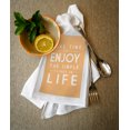 thumbnail image 3 of Enjoy The Simple Things, Simply Said (100% Cotton Tea Towel, Decorative Hand Towel, Kitchen and Home), 3 of 3