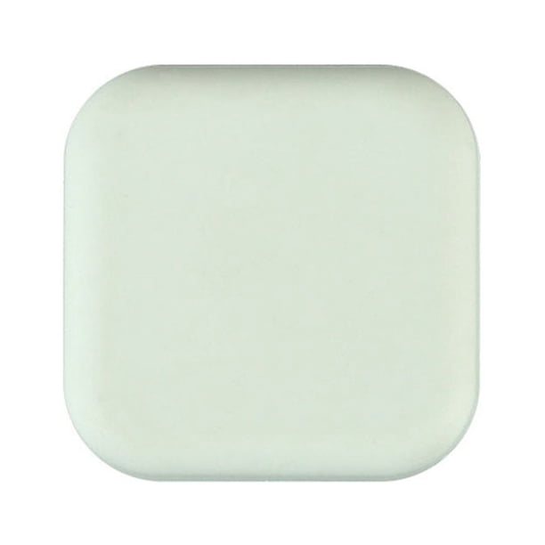 Tope cuadrado para manija de puerta Wosthever Protector de pared de silicona verde