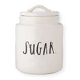 thumbnail image 1 of RAE DUNN Sugar Canister - Stem Print Lettering, 1 of 3