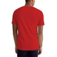 thumbnail image 2 of Hat and Beyond Mens Heavyweight Basic Short Sleeve V-Neck T-Shirts Solid Color, Up to 5XL, 2 of 6