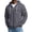 Dark Gray-01, variant on Rvwovn Men's Zip Up Hooded Jacket Utility Multi-Pocket Casual Fall Winter Outerwear Sizes S-3X
