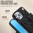 thumbnail image 4 of Pour Iphone 16 Pro Max Portefeuille Horizontal en Cuir, Iphone 15, 4 of 7