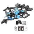 thumbnail image 4 of Avión RC Avión de control remoto Giro de 360 degree Listo para volar Fácil de controlar al aire libre azul con 2 pilas, 4 of 9