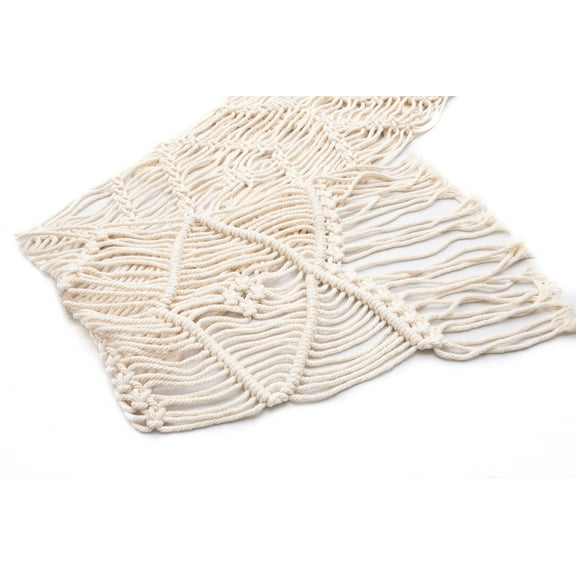 Handmade Boho Table Runner Macrame | Unique Home Decor