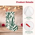 thumbnail image 4 of Salouo Palm Branch With Leaves Print Christmas Decorations Stockings 1 Pack 18'' Xmas Stockings Holiday Stocking Personalized Farmhouse Decor for Home Family Party Tree, 4 of 7
