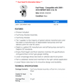 thumbnail image 2 of Fuel Pump - Compatible with 2009 - 2010 INFINITI M35 3.5L V6, 2 of 2