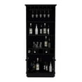 thumbnail image 4 of Pemberly Row Modern / Contemporary Bar Cabinet Black Engineered Wood, 4 of 6