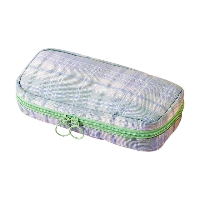 Kcavykas Clearance Sales Home Storage Organiser High Beauty Style Super Large Capacity Student Pen Bag Makeup Bag Storage Bag