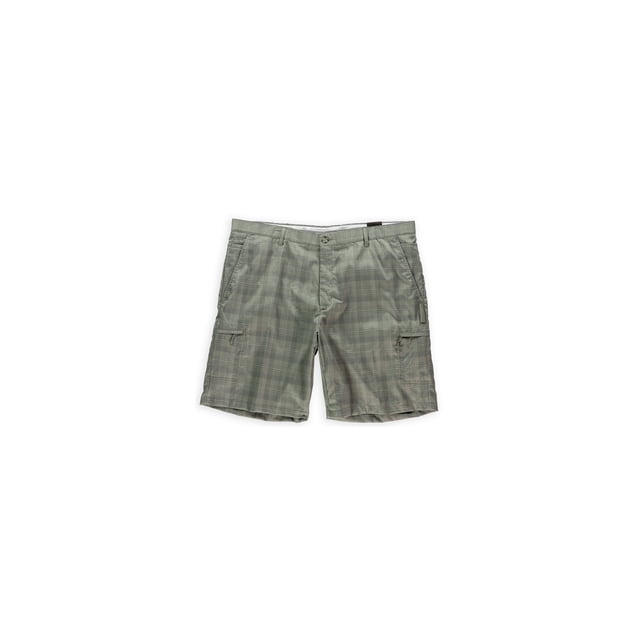 Greg Norman Mens Gridline Cargo Casual Bermuda Shorts, Gris, 42 Greg Norman islas Bermudas