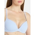 thumbnail image 3 of No Boundaries Wire Free Double Push Up Bra with Lace, Women's 32A-44DDD, 3 of 4