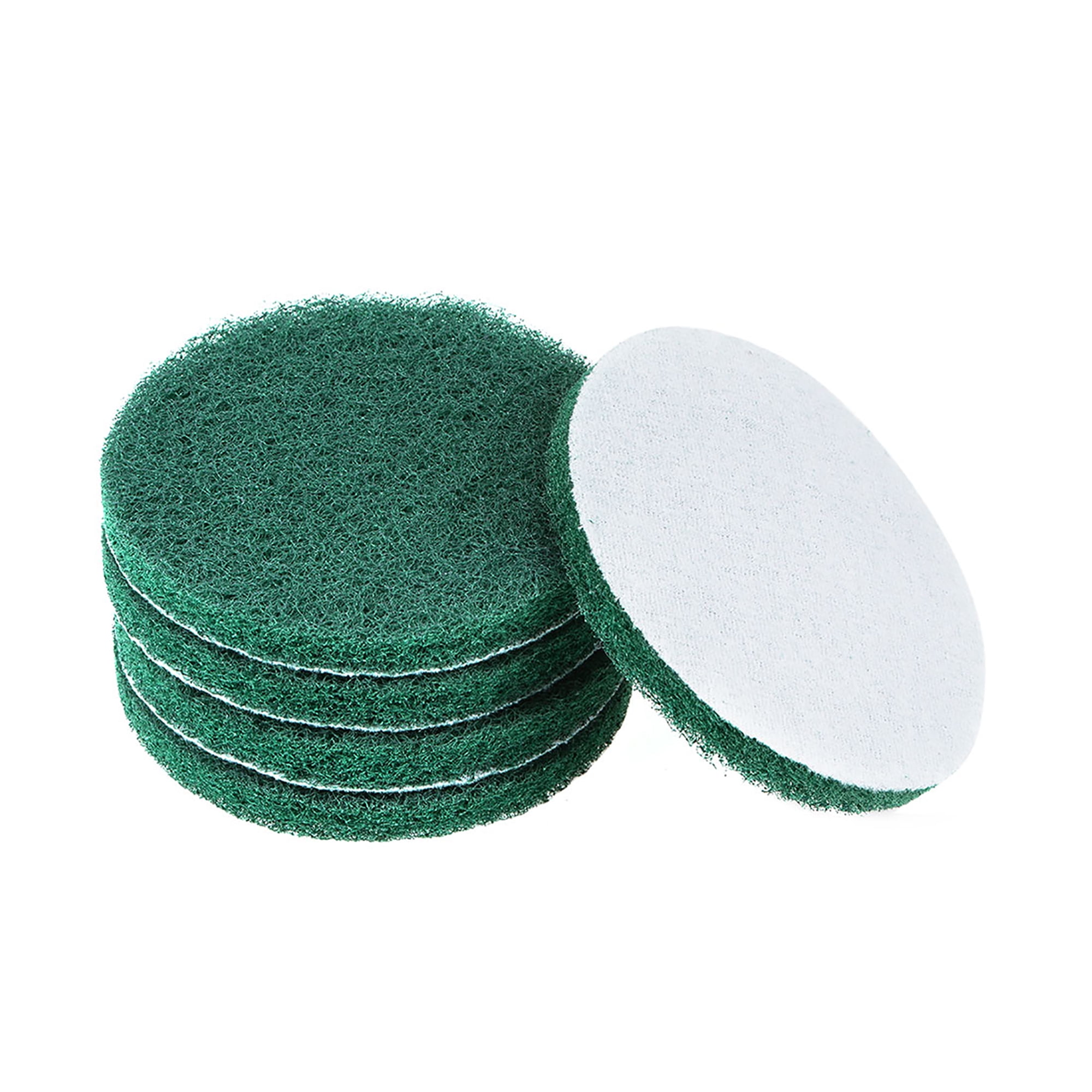 Uxcell 7 Inch Foam Drill Polishing Pad Kit - 5pcs Flat Sponge Pads For Car, Boat, Metal & Paint Polishing