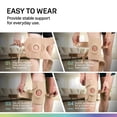 thumbnail image 5 of MODVEL Donut Knee Brace With Strap Nude (Medium), 5 of 8