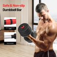thumbnail image 4 of Adjustable Dumbbell Set 20-80lbs, 4-in-1 Home Gym Equipment with Barbell Kettlebell Stand for Strength Training, 4 of 7