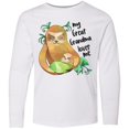 thumbnail image 3 of Inktastic My Great Grandma Loves Me Cute Sloth and Baby Long Sleeve Youth T-Shirt, 3 of 5