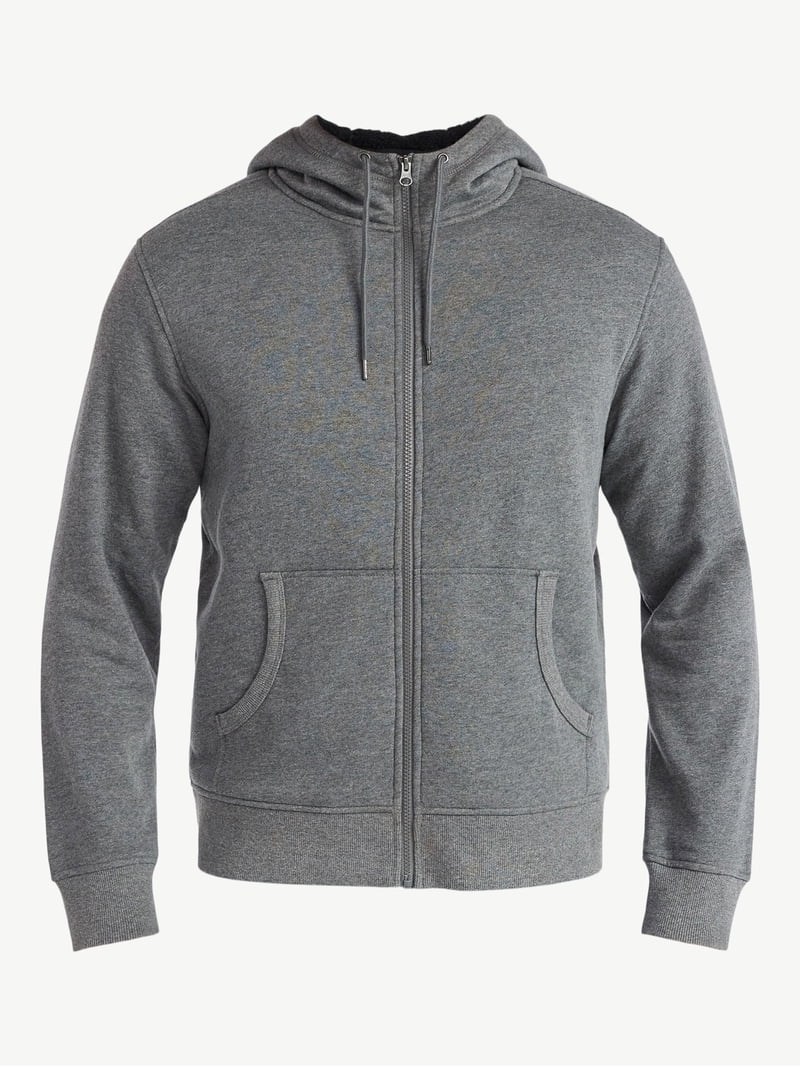 George Men's High Pile Fleece Thermal Hoodie, Sizes S-3XL