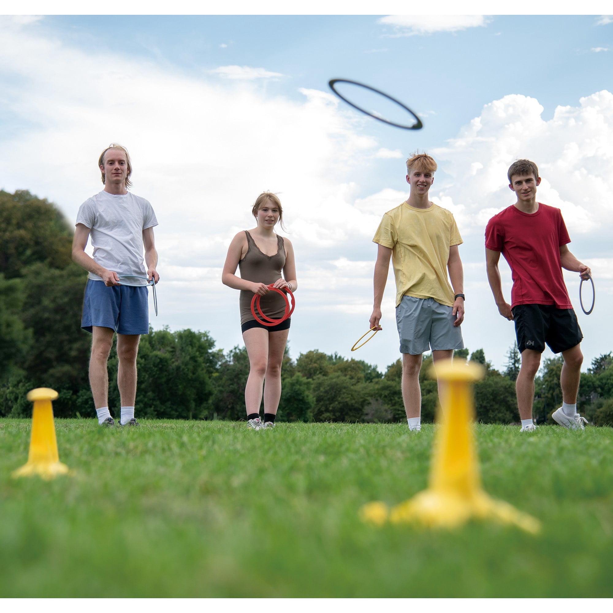 Do-U-Play: Trigo Ring Toss - Colorful Throwing & Hooking Game, Outdoor & Yard Activity, Combines Strategy & Coordination, Family Adults & Kids Ages 3+