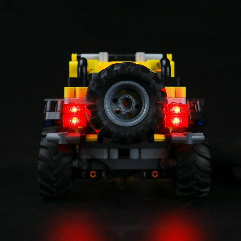 LIGHTAILING Led Lighting Kit for Legos Technic Jeep Wrangler 42122 Building  Blocks Model (Not Include the Model Set) 