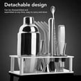 thumbnail image 4 of Bartender Kit Stand, Detachable Space Saving Perfect Home Cocktail Shaker Stand for Bar Home, 4 of 8