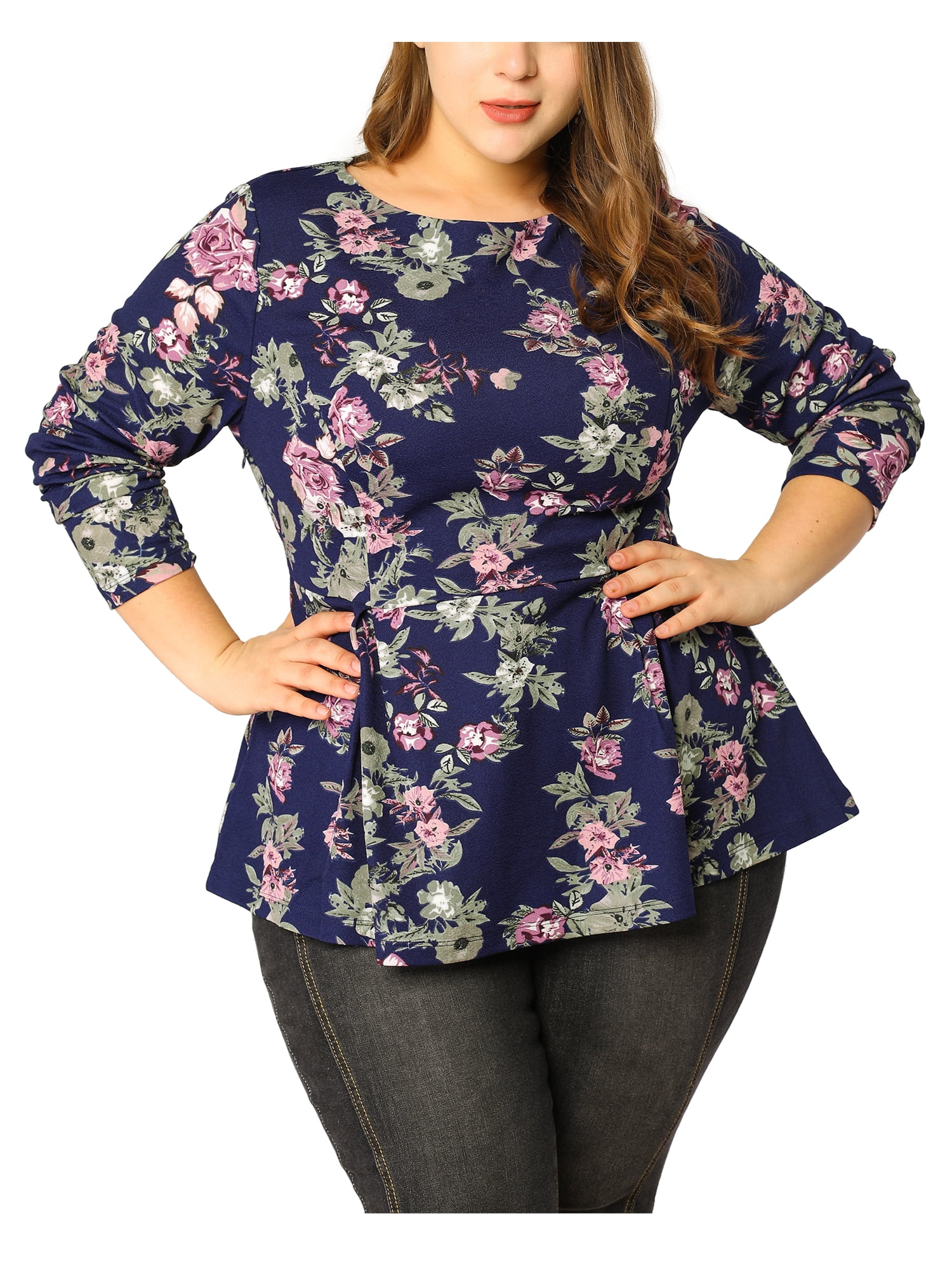 walmart peplum top