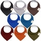 thumbnail image 1 of Baberos tipo bandana para bebés KeaBabies, de algodón orgánico suave, paquete de 8, 1 of 9