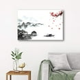 thumbnail image 3 of wall26 Canvas Wall Art Chinese Ink Landscape Painting Pictures Home Wall Decorations for Bedroom Living Room Paintings Canvas Prints Framed - 24x36 inches, 3 of 4