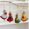 thumbnail image 5 of 1PC Vintage Iron Christmas Angel Hanging Ornament Household Pendant Wall Dangle For Home Decor (Color9), 5 of 8