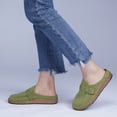 thumbnail image 6 of Ritualay Garden Clogs Women Slippers with Arch Support Slip On Clog Indoor Outdoor House Shoes with Non Slip Rubber Sole Size 10 Green, 6 of 8
