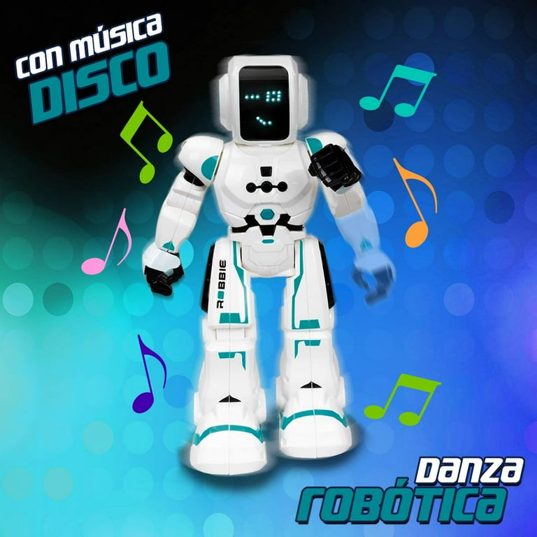 SilverLit Robbie White & Blue Xtrem Bots XT380831 - Walmart.com