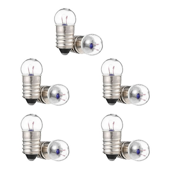 Uonlytech 10Pcs Round Light Bulbs for Physics and Science Experiment Kits