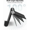 thumbnail image 3 of QUEST -UGREEN Tablet Stand Holder Adjustable Portable & Foldable, Black, 3 of 6