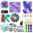 thumbnail image 1 of High Quality!PRO 30 pcs Fidget Pop it Toys Set pack for kids and adults, 1 of 1