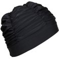 thumbnail image 3 of FYBTO Bonnet de Natation Femme Longue Chevelure Bonnet de Natation Mode, 3 of 7
