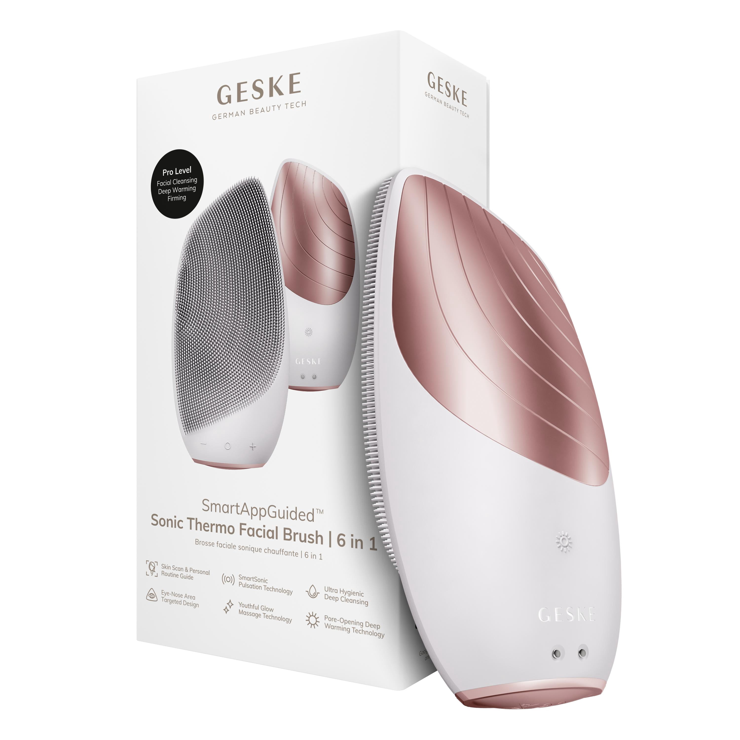 GESKE x Hello Kitty SmartAppGuided™ Sonic Thermo Facial Brush | 5