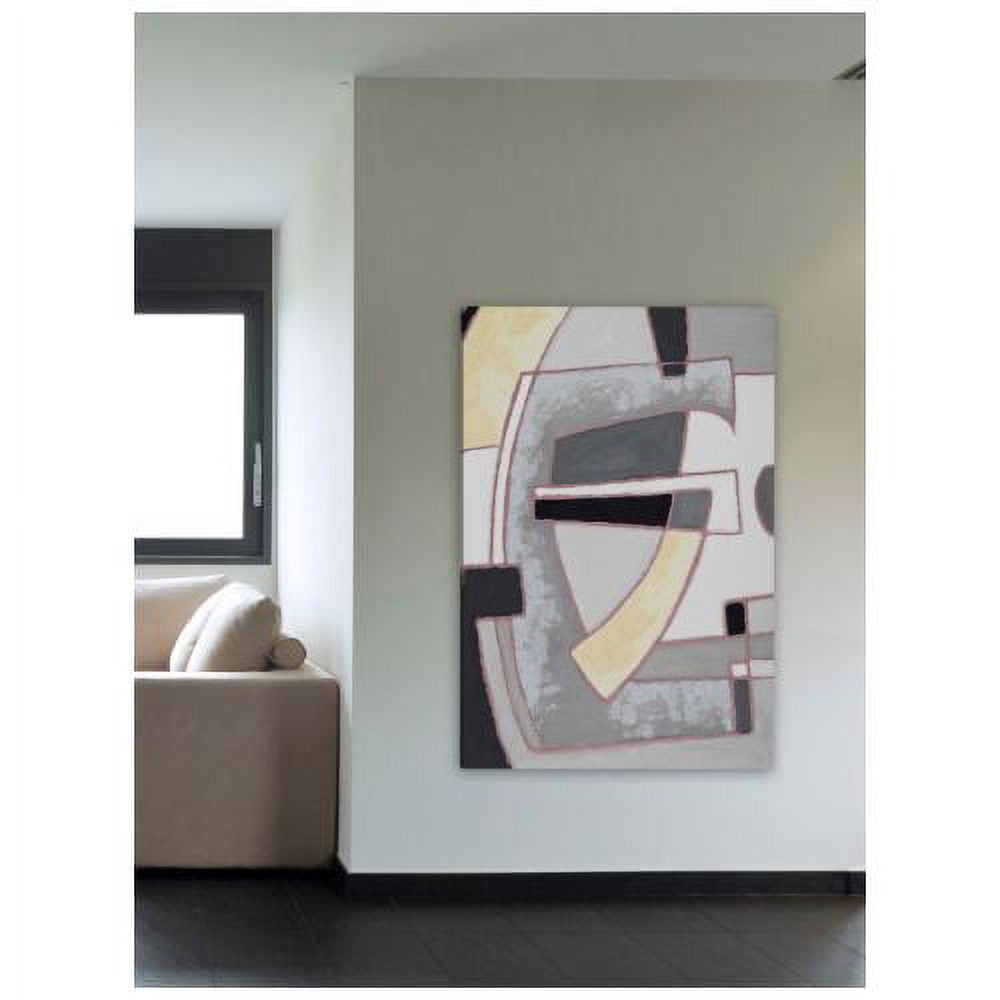 "Jigsaw" Painting Print on Wrapped Canvas