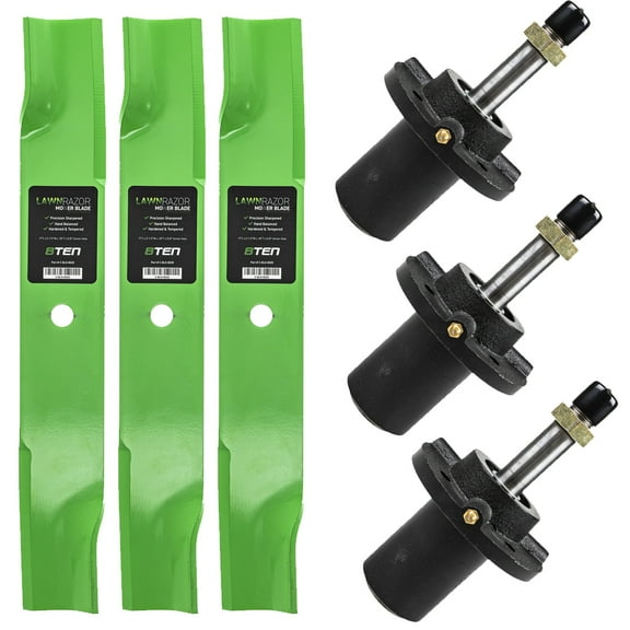 8TEN Spindle Air-Lift Blade for Dixie Chopper 30227-50 300442 MK1002195