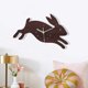 thumbnail image 4 of Reloj en forma de conejo Reloj Sala de estar de reloj decoración de pared de reloj decorativa de pared, 4 of 4