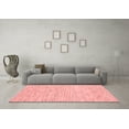 thumbnail image 3 of Ahgly Company Indoor Rectangle Abstract Red Contemporary Area Rugs, 7' x 10', 3 of 4