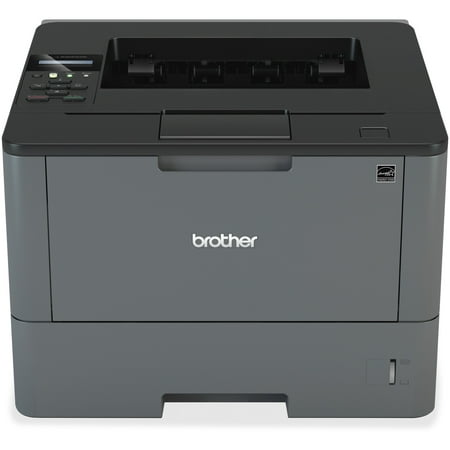 Brother Monochrome Laser Printer, HL-L5100DN, Duplex Two-Sided Printing, Ethernet Network Interface, Mobile