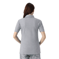 thumbnail image 2 of Zfeel Polo Shirt for Women, Women's Polo, Z8810 Oceanside Heather, Quite shade Grey Heather, 2XL, 2 of 5