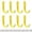 Yellow, variant on 20-Pack Wrought Iron Wall Hook Single Prong Decorative,Sturdy Metal Hanger with Screws,Rustic Style for Coat Hat Towel and Entryway Organization Copper