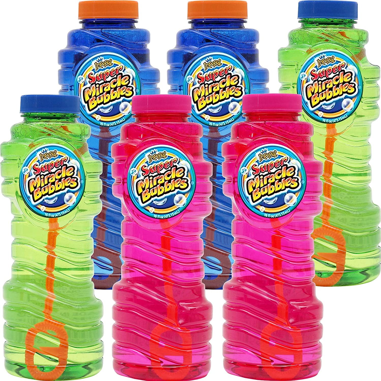 Bubble solution Bulk 16oz Bubble Refill Bottles (Pack of 15)