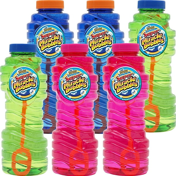 Bubble solution Bulk 16oz Bubble Refill Bottles (Pack of 15) Walmart