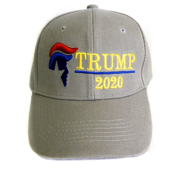 Keep America Great Hat Donald Trump Slogan Cap Adjustable Baseball Hat Trump 2020 Campaign Cap Embroidered Gray